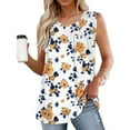 thumbnail image 2 of Women Blouses Clearance Under $7 Beifu Tank Tops for Women 2025 Vacation,Womens Tank Tops Dressy Casual Summer Tops For Women Workout Women Blouses Cotton Blend, 2 of 5