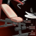thumbnail image 3 of YODOLLA Banc de Musculation 3-en-1 à Poids Réglable, Machine de Pression sur la Poitrine, Banc Incliné/décliné/plat pour Gym à Domicile, Équipement d'Entraînement du Haut du Corps en Acier Robuste, 3 of 8