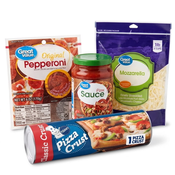 Pepperoni Pizza Meal Bundle