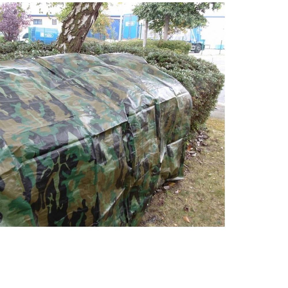 BOEN Multi-Purpose Poly Tarp, 20 ft x 30 ft, 5 Mil Thick, Camo