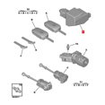 thumbnail image 4 of 36448200, Anti Theft Steering Column Lock Motor Solid Construction Enhance Safety Improved Security  for 301 508, 4 of 7