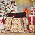 thumbnail image 6 of Pofeuu Pumpkins Print Burlap Bags with Drawstrings Drawstring Gift Bags Pouch Bag for Thankgiving Birthday Party Gift Wrapping Treats and Party Favors-Black, 6 of 8