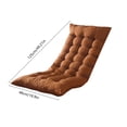 thumbnail image 3 of Cojín para mecedora con respaldo alto | Almohadilla de asiento gruesa para sillón reclinable y silla plegable | Correas de sujeción seguras para mayor estabilidad, 3 of 6