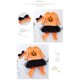 thumbnail image 2 of Trajes de mameluco infantil para niños Bebés Niñas Otoño Manga larga Estampado de rayas Mono Ropa, 73 yardas (6-12 meses) TUNC Sencillez, 2 of 3