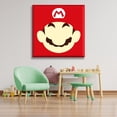 thumbnail image 2 of Cuadro Canvas Listo Para Colgar Tipo Galería Mario Bros 100X100 cm Pixtreats, 2 of 4