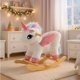 thumbnail image 3 of Juguete Montable Mecedora para Bebe y Niños Baby Gaon Unicornio Rosa, 3 of 10