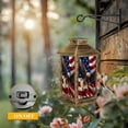 thumbnail image 6 of Solar Lantern Majestic Bald Eagle Flight American Flag Patriotic Garden Hanging Lantern Waterproof Solar Powered Lighting Outdoor Lamp for Deck Yard Camping Patio Decor, 6 of 7