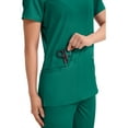 thumbnail image 4 of Cherokee Workwear Revolution Scrubs Top For Women V-Neck WW620, 4 of 9