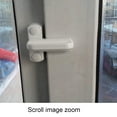 thumbnail image 4 of Queilt 2PCS Window Block Latch Window Handle Lock Door Handle Latch Door Window Lock Replacement For Home Doors Cupboards Windows, 4 of 5