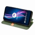 thumbnail image 2 of Étui pour Motorola MOTO One Fusion Plus, Portefeuille à Rabat Magnétique Protecteur - Vert, 2 of 5
