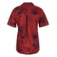 thumbnail image 3 of Gibobby Blusas Holgada Plus Impresión corta Camisa de manga fácil Tamaño Top Blusa Mujer Bolsillo Blusa de mujer（Vino， M), 3 of 5