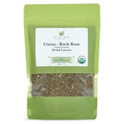 Cistus - Rock Rose (Cistus incanus) Organic Dried Leaves 100g 3.55oz - Albanian - USDA Certified Organic