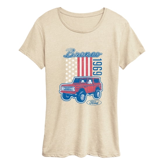 Ford - American Bronco 1969 - Women's Short Sleeve Graphic T-Shirt