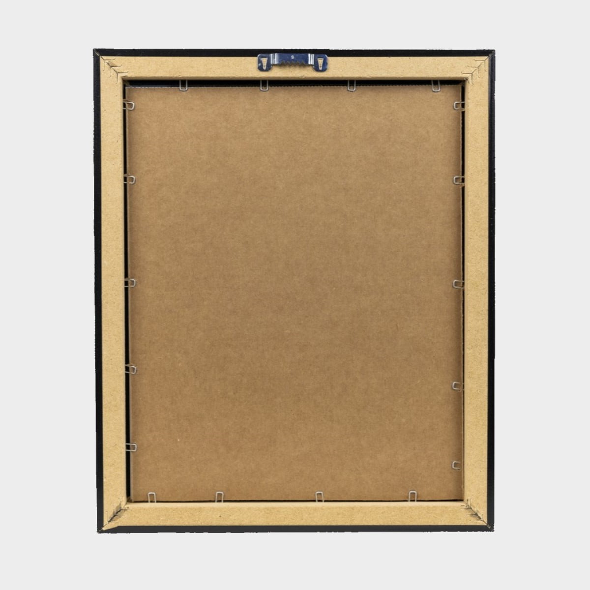 My Texas House, Leaves, Minimalist Nature Farmhouse Natural Wood Framed Print 18x24 Hanging Hardware Included
