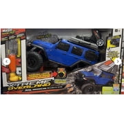 Maisto Tech RC Jeep Wrangler Rubicon Xtreme Overland – 19″ Remote Control Jeep Wrangler Rubicon, Off-Road Truck with Lights, Blue