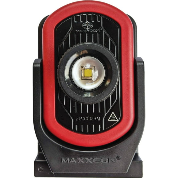 Maxxeon 00900 Workstar 900 Maxxbeam 1200 Lumens Recharge Sans Fil, Zoom Optique, Lumière d'Inspection à LED Professionnelle