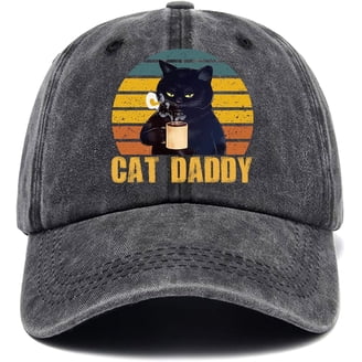 Adjustable Baseball Cap with Cats Print Amazon.com: Cute Cat Baseball Cap Men Women Cat Printed  main image 4