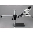 thumbnail image 2 of AmScope 7X-45X Stereo Microscope on Ball Bearing Boom Stand + Fluo Light New, 2 of 4