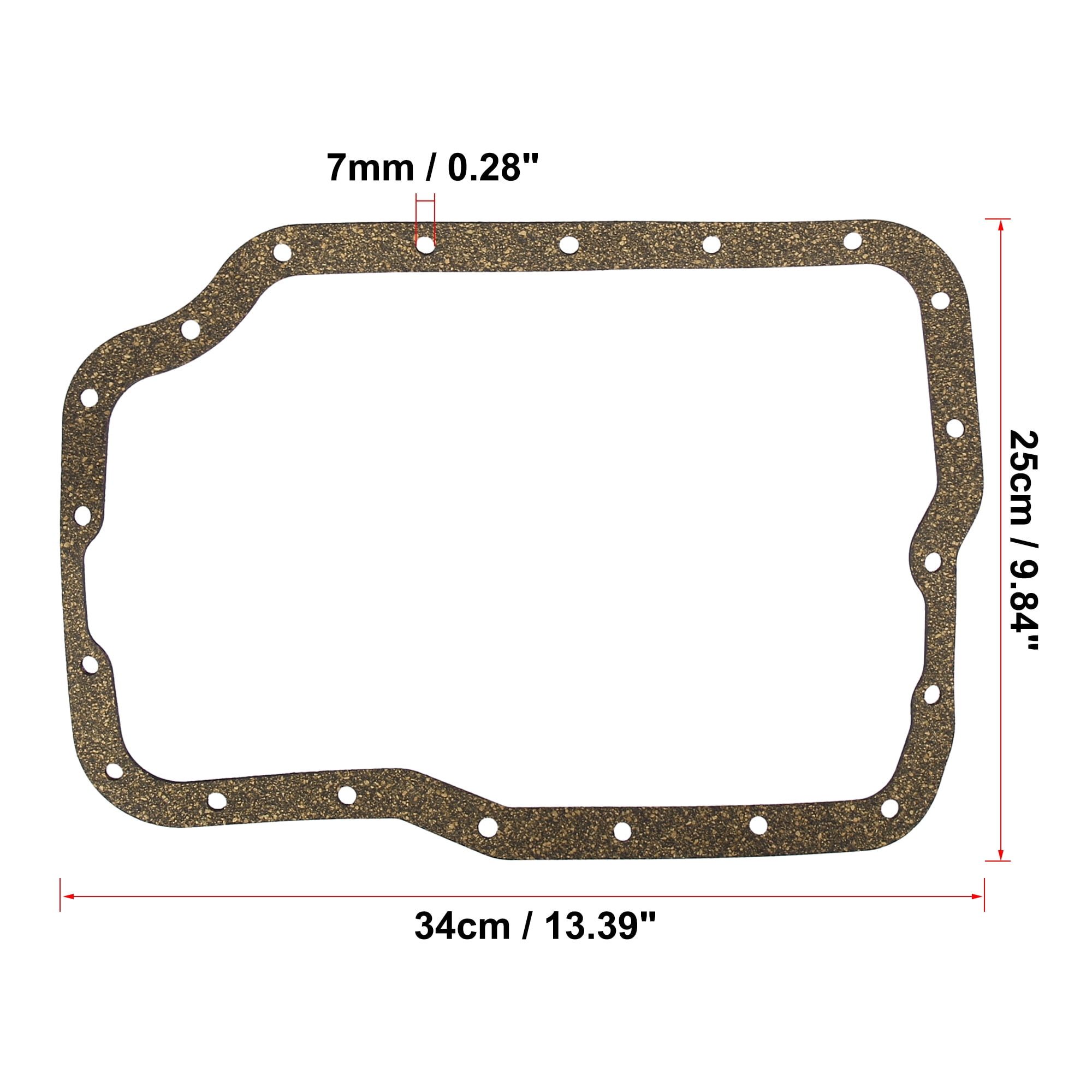 Unique Bargains Car Automatic Transmission Filter Oil Pan Gasket FNC121500A