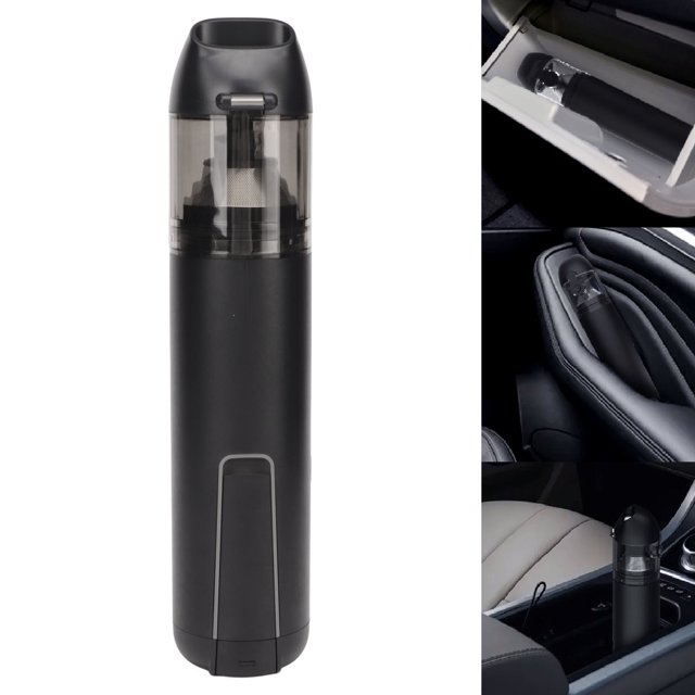 Aspiradora de Mano Inalámbrica Mini Coche Portátil Inalámbrico de 8000 MAh Filtro de Acero Modo de Limpieza de Dos Niveles para el Pelo del Polvo del Coche