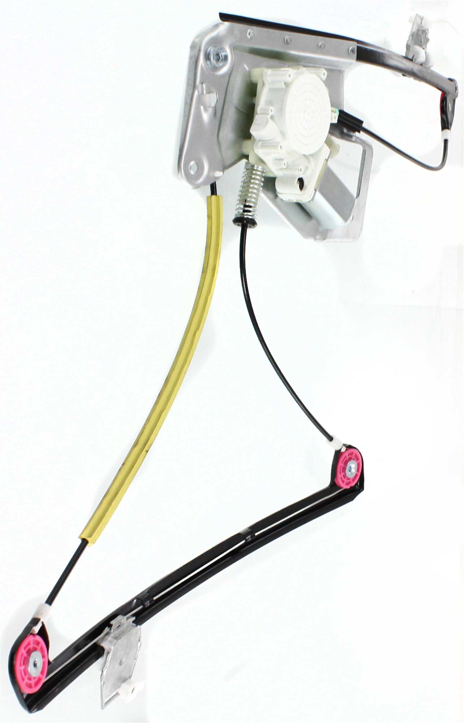 Window Regulator For 1997-2000 BMW 528i 2001-2003 530i Front, Right Passenger Power With Motor
