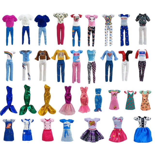 27 piezas, 30 cm, ropa para muñeca Barbie, muñecas para niñas, muñecas de princesa, juguetes (aleatorio)