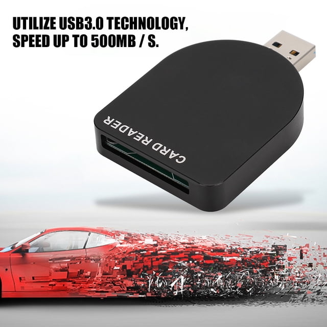 Lector De Tarjetas XQD, Lector De Tarjetas USB Portátil Plug & Paly, Negro Profesional De Alta Velocidad Para PC Portátil, Herramienta De Transferencia Rápida