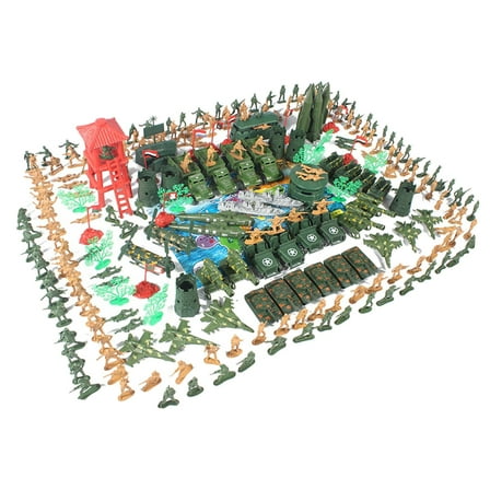 Kokiya 289 Pieces set Mini with Soldiers Rocket Fighter Toys for