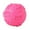 Hot Pink, variant on Squeaky Rubber Dog Toy Ball Cartoon Paw Print Design Small Breeds Durable Chew Dental Health Pet Plaything Interactive Dog Toys