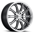 thumbnail image 2 of 18x8 Maxxim 41MB Ferris Machined W/Gloss Black Wheel 5x100 (45mm), 2 of 2