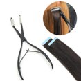thumbnail image 2 of Boymia Pro Tape Extensions Press Plier Stainless Steel Multi-Functional Hair Tools Ergonomic Design 4.5cm Deck Shape, 2 of 4