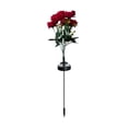 thumbnail image 2 of Solar Peony Flower Lights for Garden Outdoor Waterproof LED Patio Decoration with Auto On Off, 2 of 7