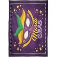 thumbnail image 2 of Coolnut Mardi Gras Tablecloth, Waterproof Washable Polyester Square Table Cover, Durable Tablecloth for Kitchen Dining Table Party Decor, 54"x54", 2 of 7