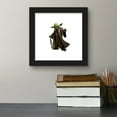 thumbnail image 4 of Gallery Pops Star Wars: Saga - Yoda Wall Art, Black Framed Version, 12" x 12", 4 of 5