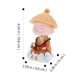 thumbnail image 2 of Adorno de monje de escritorio para salpicadero de coche, figura de monje, decoración, novedosa y divertida., 2 of 7