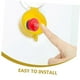 thumbnail image 2 of Emergency stop switch cover Transparent resin PC yellow, 2 of 5