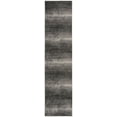thumbnail image 2 of SAFAVIEH Lurex Wilson Abstract Geometric Runner Rug, Black/Ivory, 2' x 8', 2 of 7
