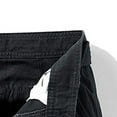 thumbnail image 4 of IROINNID Men's Casual Cargo Belt Solid Multi- Pocket Leisure Shorts, 4 of 4