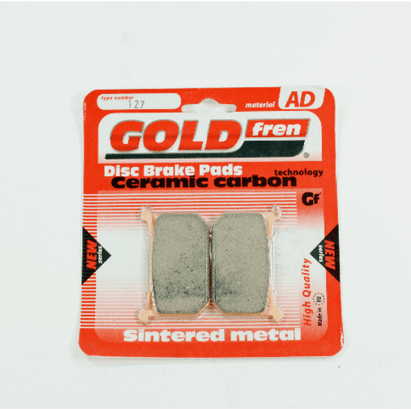 Brake Pads Sintered Goldfren AD-127 Kawasaki (EBC Equivalent FA68HH)