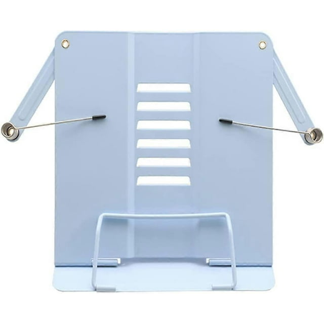 Foldable Metal Bookshelf, Adjustable Cooking Bookshelf, Book Reading Rack, Children's Reading Rack