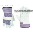 Custom Leathercraft Safety Cuff Men's Work Gloves