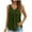 Green, variant on Otntypg Womens Tank Tops Loose Fit Ruched V Neck Solid Color Sleeveless Cute Flowy Tops Casual Basic Banded Shirts Blue M