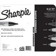 thumbnail image 2 of Sharpie Chisel Tip Permanent Markers, Black (12 Count), 2 of 2