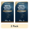 (2 pack) HealthA2Z Mens Vitamins and Testosterone Booster with Zinc, Vitality Boost for Prostate Health, 30 Capsules