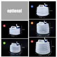 thumbnail image 3 of Cubo de agua Irfora Contenedor de agua plegable portátil de gran capacidad con espiga para acampar Almacenamiento de agua Portador Jarra Cantimplora de agua plegable Botella de viaje Cubo Botella de a Irfora Cubo de agua, 3 of 7