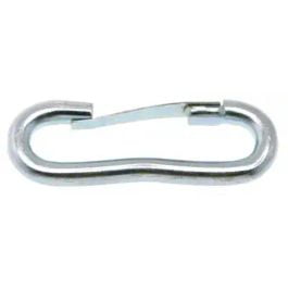 

10PC Campbell Chain Campbell Chain T7602611 Breeching Snap 2-1/2 Inch Overall Zinc Plated Malleable Iron (Case of 10)