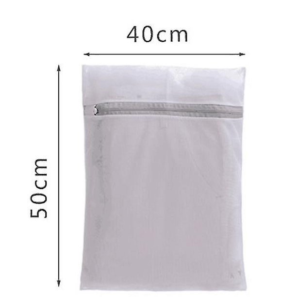 2 Laundry Bags Mesh Wash Bag, Durable And Reusable Zipper Wash Bags