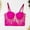 Hot Pink, variant on Bras for Women,Push Up Bra,Womens Bras,Breathable,Shaping,Solid,Polyester,Khaki,XL(US:10)