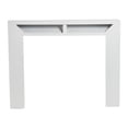 thumbnail image 6 of Creative Co-Op Modern Decorative Fireplace Mantel, Flat Paintable White, 6 of 8