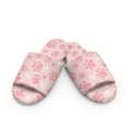 thumbnail image 2 of COEQINE Paw Pink Slip On Slippers Womens Fluffy Slippers Soft Indoor Sandals Cute House Slides Comfortable Open Toe Slip On House Shoes Footwear for Bedroom Travel, 46-47, 2 of 7